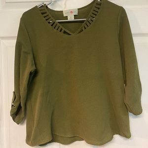 Women’s olive green dress too